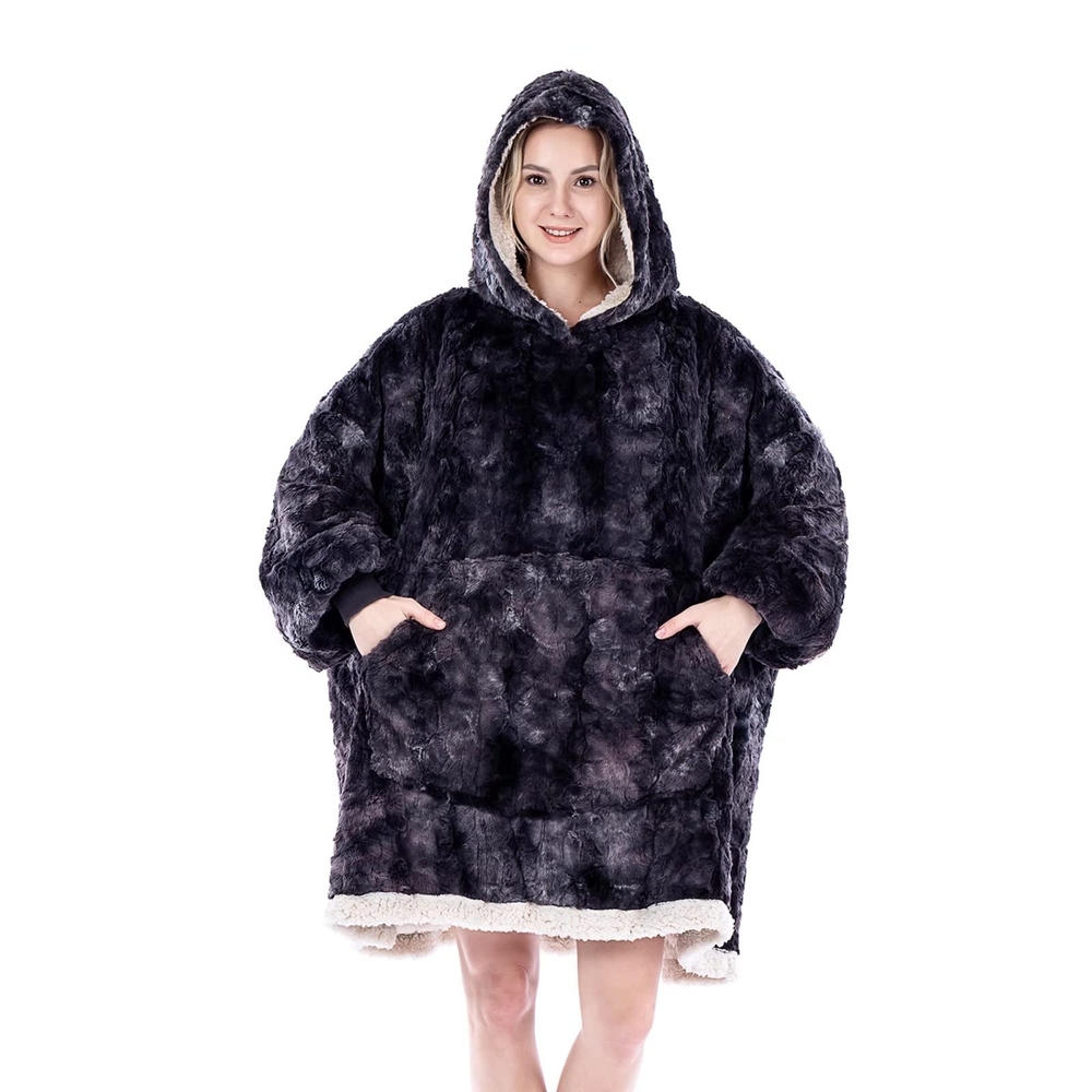 Cozy Oversized Hooded Blanket Sweatshirt